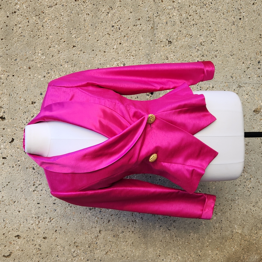 1980s Barbie pink blazer